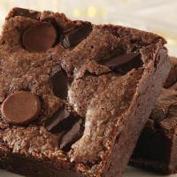 Fudge Brownie · Fudge brownie. Need we say more? Rich, fudge brownie made with the finest cocoa and chocolate.
