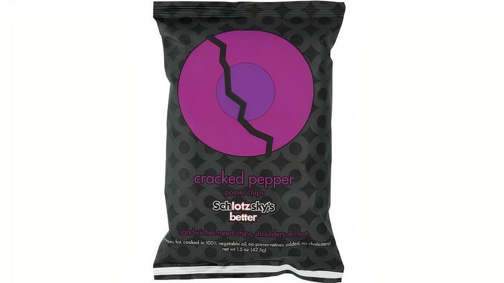 Schlotzsky'S Cracked Black Pepper Chips · 