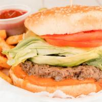 Bikini Burger · Guest Favorite. Get creative and build your own half lb. hand-crafted thick beef burger with...