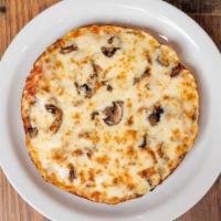 Personal De Hongos · Mushroom Pizza