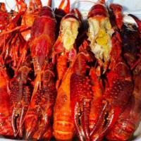 Premium Jumbo Crawfish · Premium Jumbo Crawfish boiled and seasoned in New Orleans style with Cajun seasoning.