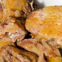 Turkey Neck · boiled turkey neck well seasoned with Cajun seasoning.