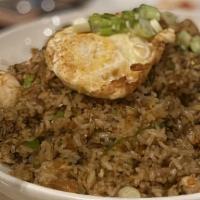 Chicken Fried Rice · Comes with eggs, onions, carrots, and scallions. Grilled white meat chicken (breast meat).