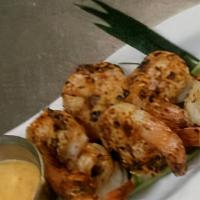 Grilled Shrimp · Served with Karen's special seafood sauce.
