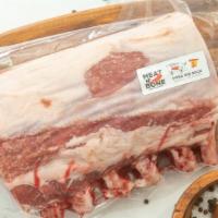 Pork Rib Rack · Pork crown pork roast. Sometimes we go beyond our Midwestern roots and source a product outs...