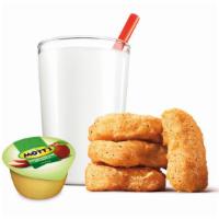 King Jr™ Meal - 4 Pc Nuggets · Bite-sized, lightly battered in seasoned home-style breading, and perfect for dipping into o...