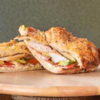 Campagnolo · Grilled chicken breast, avocado, fresh tomatoes, mayo.