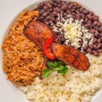 Pabellon Criollo Venezolano · Traditional venezuelan dish, made of shredded beef prepared latin style, black beans, rice a...