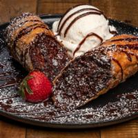 Chocolate Lava Pie Crust Rolls · Our moist one of a kind chocolate lava cake and chocolate filling wrapped in our homemade pi...