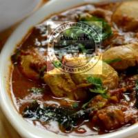 Chicken Chettinadu · Chettinadu traditional curry made with peppercorns and boneless meat.