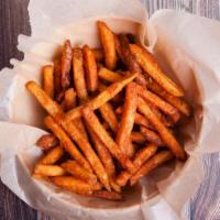 French Fries · Crispy golden brown fries.