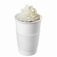 Cafe Mocha · A blend of our house-brewed coffee with our gourmet cocoa, topped with whipped cream.