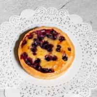 Blueberry Almond Tart · Blueberry almond tart.