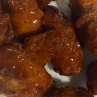 Kfc Style Wings  + Drink · 8 large  pieces l breaded wings deep fry to golden tossed in spicy asian sweet chili glaze p...