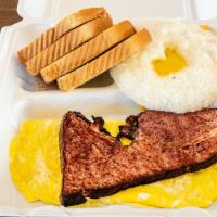 Country Ham · Served with a country ham steak, 2 eggs, grits, and toast. No substitutions permitted.