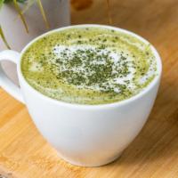 Hot Matcha Latte · 12 fl. oz.

Feel The Organic Premium Japanese Matcha paired with perfectly steamed, smooth m...