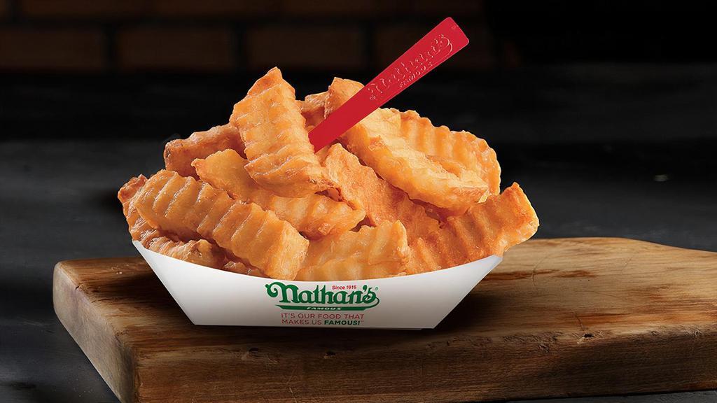 Original Crinkle Cut Fries · Nathan's famous crinkle cut fries.