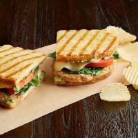 Chicken Panini (Manager'S Special) · A half sandwich served with your choice of a cup of soup, fresh fruit or Mac & Cheese. Grill...