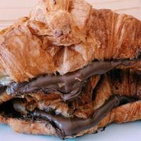 Nutella Croissant · Nutella in a butter croissant