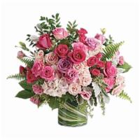 Haute Pink Bouquet · A high-fashion fantasy of roses! When you want to make a grand statement, send this dreamy b...