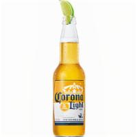 Corona Light (12 Fl Oz.) · #1 imported light beer (1). Corona Light offers a better light beer experience with only 99 ...