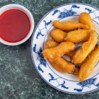 Sweet & Sour Chicken甜酸鸡 · sweet&sour sauce on the side