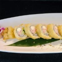 Atlanta Roll · Crab meat, Cream cheese, Avocado, Cucumber, Deep fried, w/ House special Dipping sauce