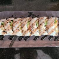 Lobster Tempura Roll · Lobster tempura, Kani, Asparagus, Avocado w/ Eel sauce