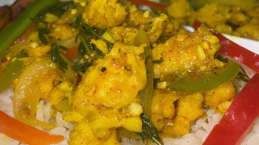 Curry Conch · Our Curry Conch is very tasteful and we serve you a very large portion size!