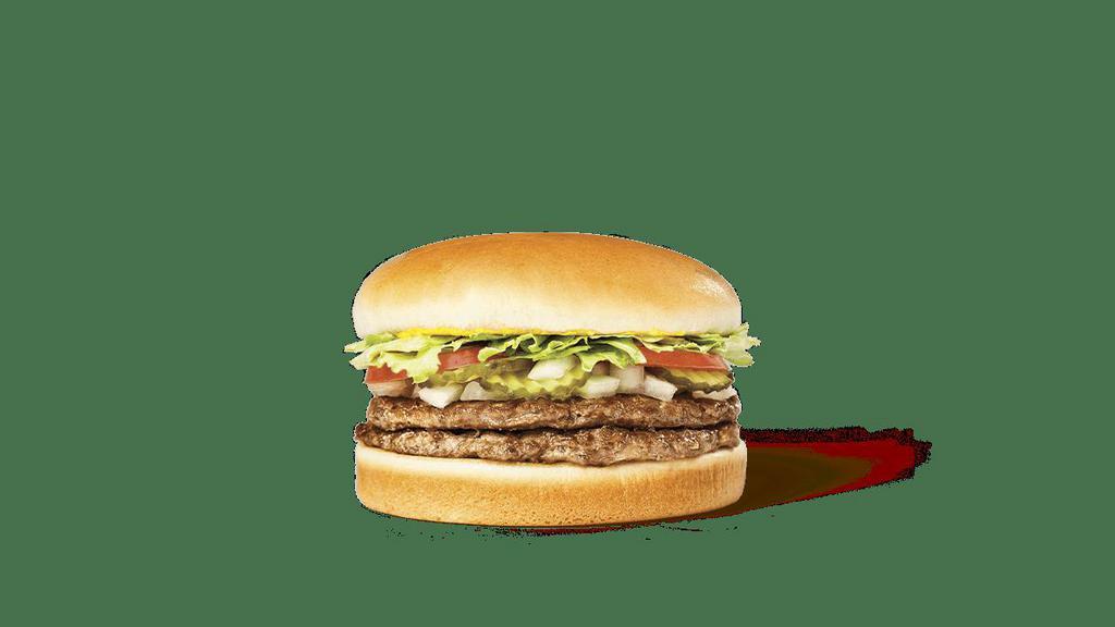 #2 Double Meat Whataburger® · What's On It: Large Bun (5