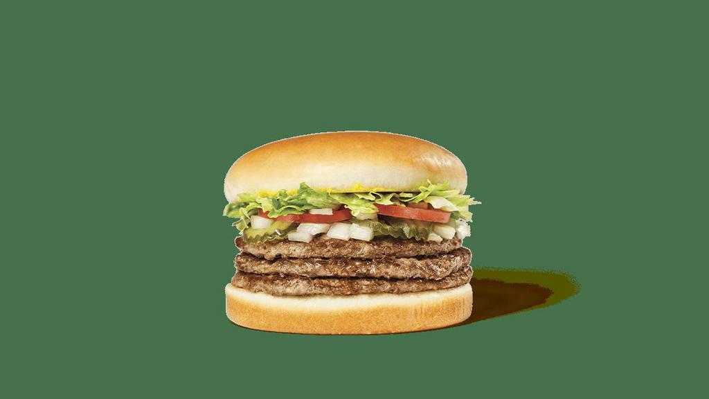 #3 Triple Meat Whataburger® · What's On It: Large Bun (5