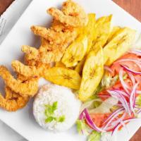 Shrimps With Sauce,Grilled Or Breaded · 