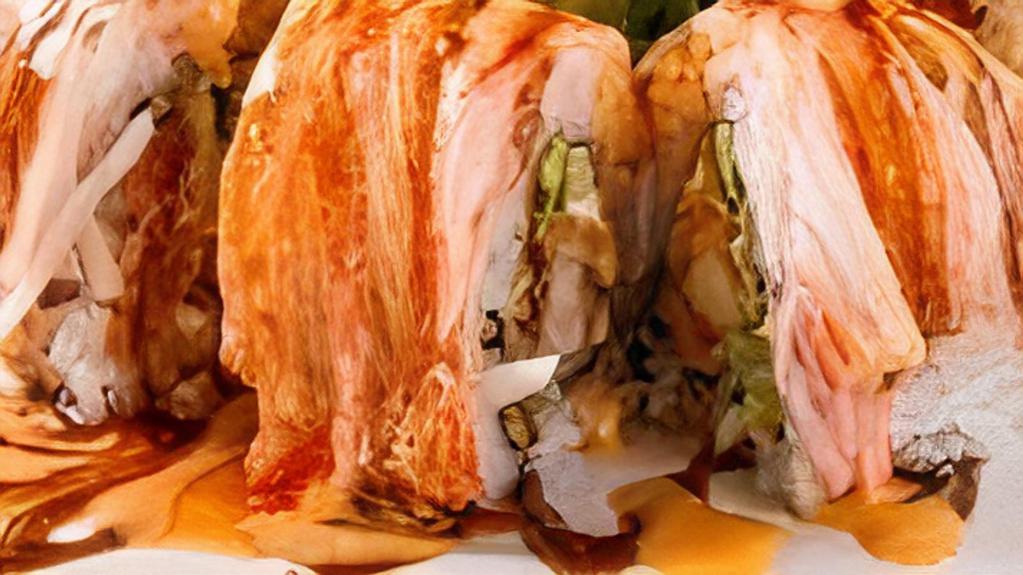 Groupie Roll  · You can always get what you want if it's spicy tuna, shrimp tempura, cream cheese, avocado and cucumber topped with crab stick, spicy mayo, sweet chili and eel sauce.