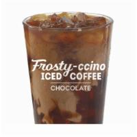 Chocolate Frosty-Ccino® · Smooth, cold-brewed coffee swirled with our legendary chocolate Frosty mix and served over i...