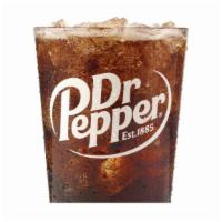 Dr Pepper® · A signature blend of 23 flavors makes it truly unique.