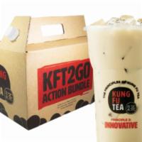 Kf Milk Green Tea + Bubble · 