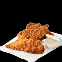 Spicy Chick-Fil-A Chick-N-Strips® · Made from the most tender part of the chicken breast, our Spicy Chick-n-Strips are seasoned ...