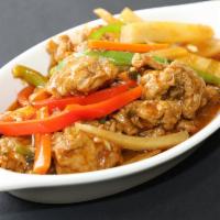 Vegan Plate · Chicken, Beef, Shrimp