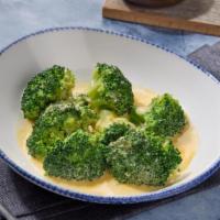 New! Broccoli & Cheese · Topped with a creamy lobster cheese sauce.. 380 Cal