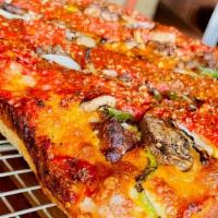 Motor City Works- Small · This baby is fully loaded - premium pepperoni, sausage, green peppers, mushrooms, onions, ag...