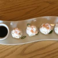 Shumai · Shrimp filled dumpling with your choice of steam or fried.