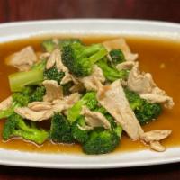 Broccoli Sauce  · Stir fried with your choice of protein,garlic and broccoli in light brown sauce.