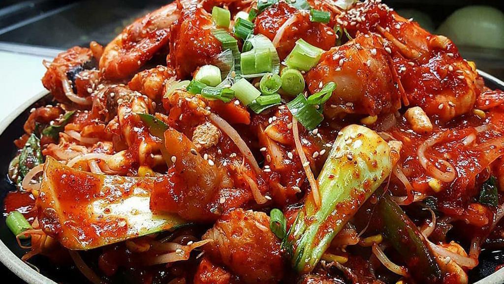 Steamed Spicy Seafood / 해물찜 · 