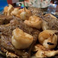 Super Orale (For Two) · A hearty meal of tender grilled steak, fresh grilled chicken breast, and shrimp. Served with...