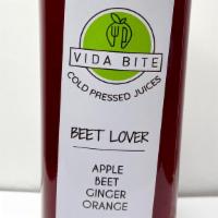 Beet Lover  · Apple,beets,ginger and orange.