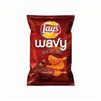 Lay'S Potato Chips Wavy Hickory Bbq   · 