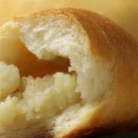 Pirozhok With Potato · Russian yeast-leavened boat-shaped buns with a variety of fillings
1 pc