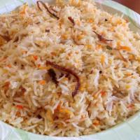 Chicken Biryani · Halal. Biryani cooked with exotic spices, herb, and meat.