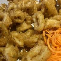 Crispy Calamari · The consumption of raw or undercooked eggs, hamburgers, shellfish, poultry, fish & steaks ma...