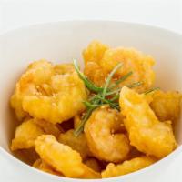 Rock Shrimp · Tempura baby shrimp, served with chipotle
sauce.